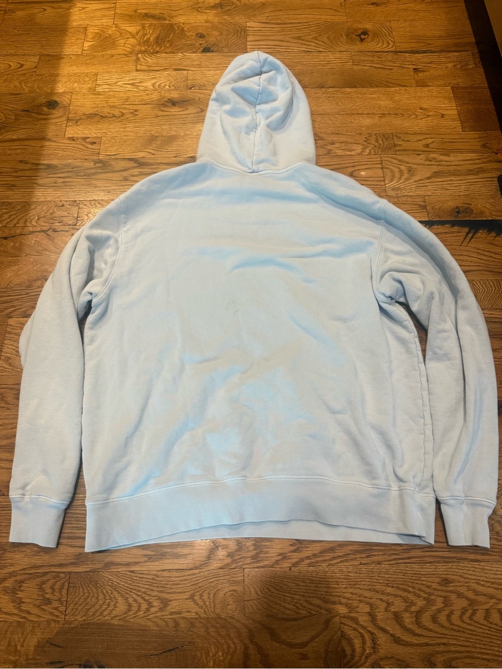 Skims. Boyfriend Fleece Lounge Hoodie. Zen Blue. Size Small. - Picture 5 of 11